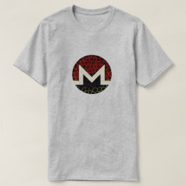 Camiseta Monero (XMR) cripto - t-shirt alterado do logotipo