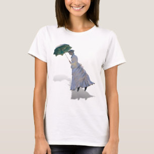 Camiseta Monet com guarda-chuva