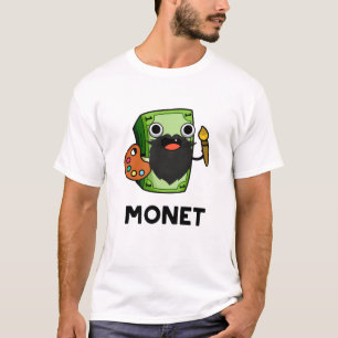Camiseta Monet Cute Artist Money Pun