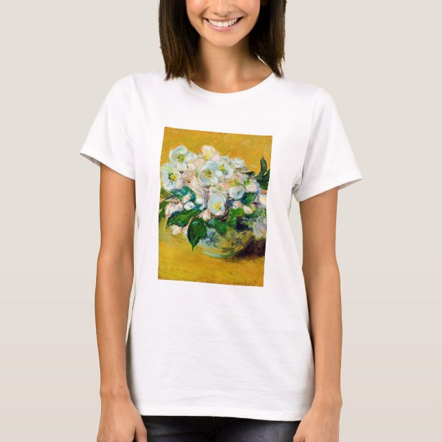 Camiseta Monet France Impressionista Pessoas Natal (Frente)