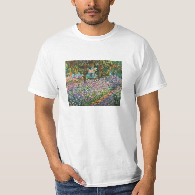 Camiseta Monet torna iridescente o t-shirt (Frente)