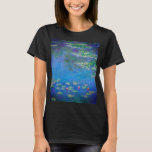 Camiseta Monet Water Lily 1906<br><div class="desc">Camiseta com a pintura de óleo de Claude Monet Lírios de água (1906). Uma serena ainda vida da interação entre luz e reflexão sobre lindos lírios de água em um lago. Um presente de excelente para fãs do impressionismo e da arte francesa.</div>
