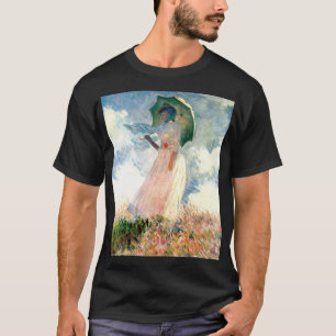 Camiseta Monet Woman com Parasol à esquerda