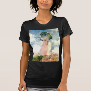 Camiseta Monet Woman com Parasol à esquerda