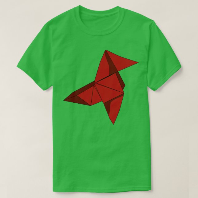 Camiseta Money Heist Origami (Frente do Design)