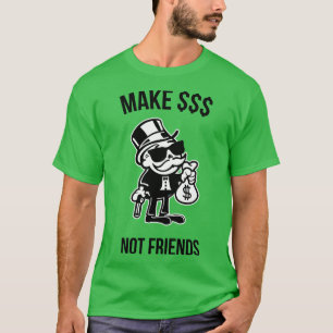 Camiseta Money Make Stocks Investidores Capitalistas