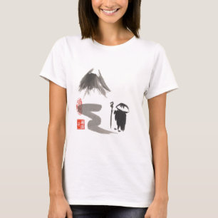 Camiseta Monge do zen na viagem