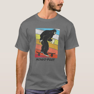 Camiseta Mongo Foot Bigfoot Sasquatch Skateboard Wi