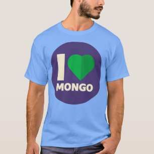 Camiseta MongoDB I Love Mongo