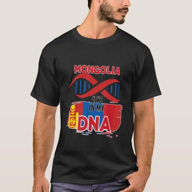 Camiseta Mongólia No Meu Sangue (Frente)