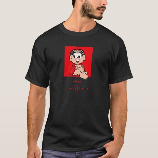 Camiseta Mônica & Amigos(PLAYLIST Mônica) (Frente)