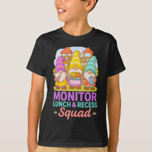 Camiseta Monitor de Almoço Auxiliar de Professor de Playgro