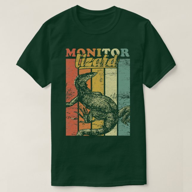 Camiseta Monitor Lizard 1 (Frente do Design)