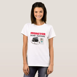 Camiseta Monitorização da pressão arterial