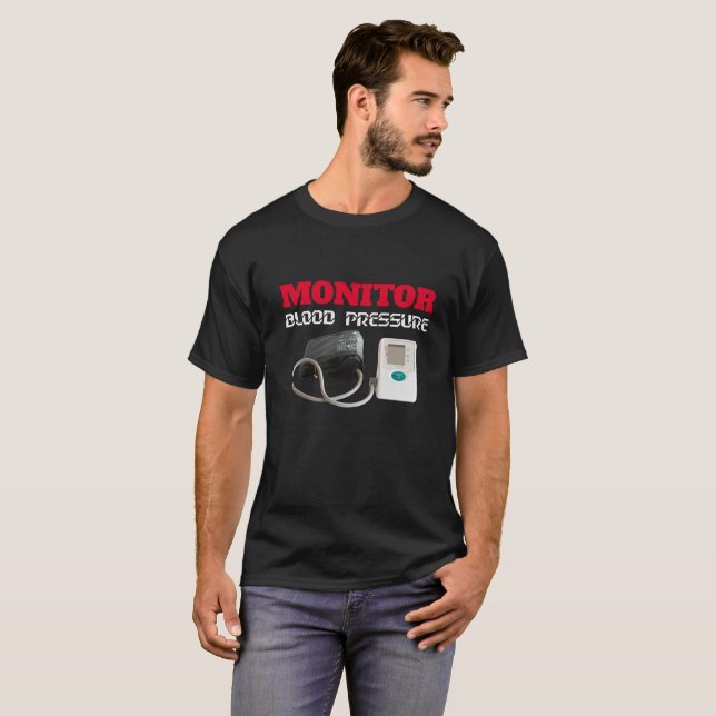Camiseta Monitorização da pressão arterial (Frente Completa)