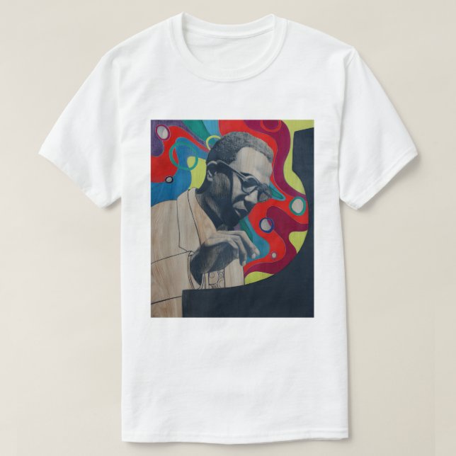 Camiseta Monk Thelonique (Frente do Design)