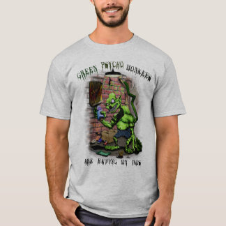 Camiseta Monkees psicótico verde