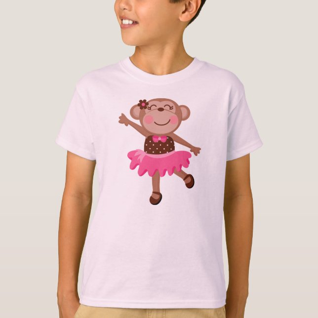 Camiseta Monkey Ballerina (Frente)