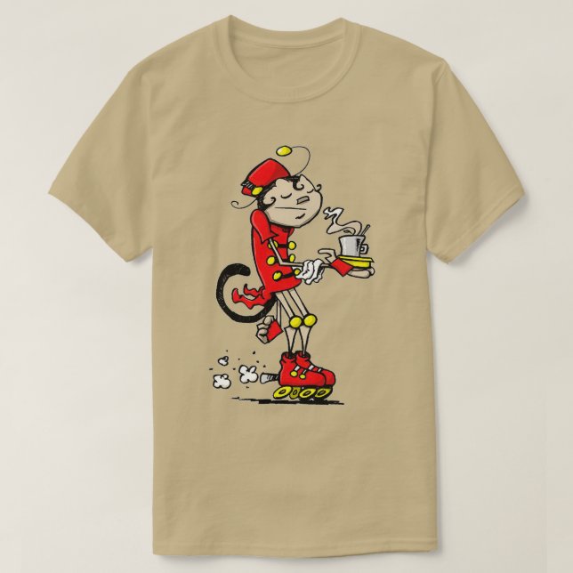 Camiseta Monkey Barista (Frente do Design)