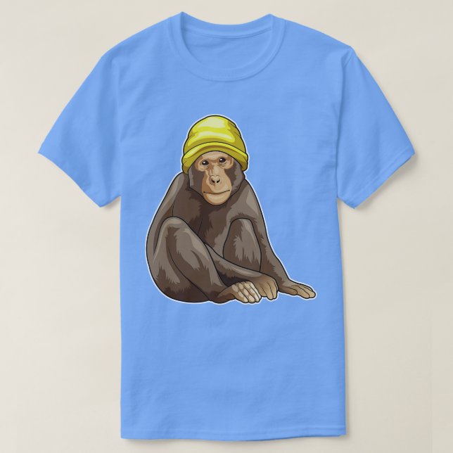 Camiseta Monkey Beanie (Frente do Design)
