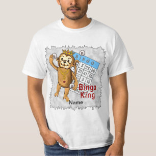 Camiseta Monkey Bingo King