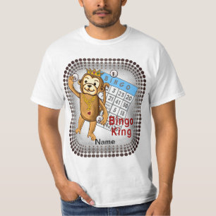 Camiseta Monkey Bingo King
