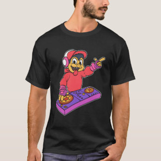 Camiseta Monkey DJ Music Lover Gift retro