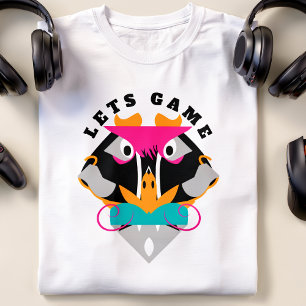 Camiseta Monkey Gaming Rosa