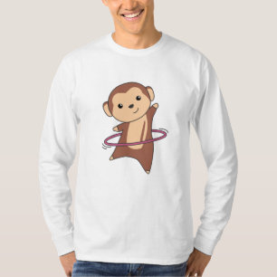 Camiseta Monkey Hullern Funny Dancing Sport Huller Tires