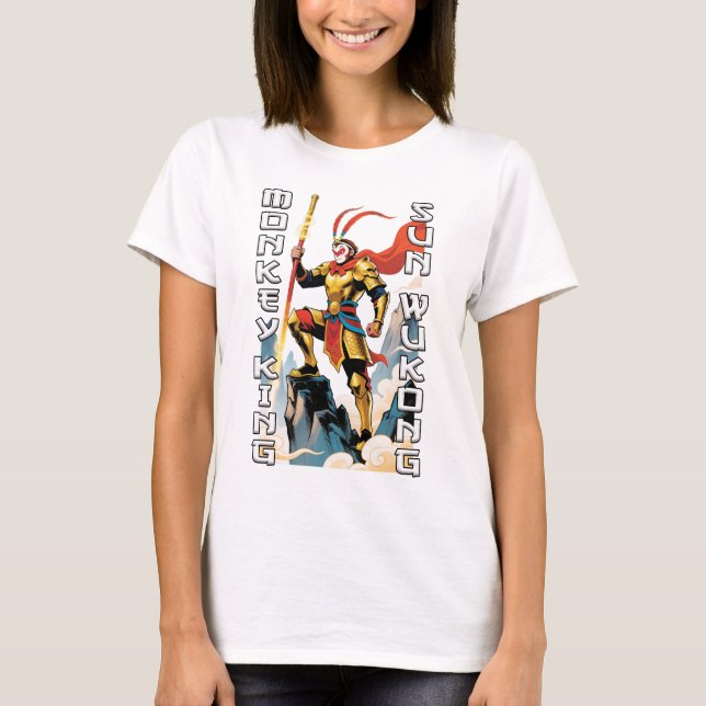 Camiseta Monkey King Quic Women White (Frente)