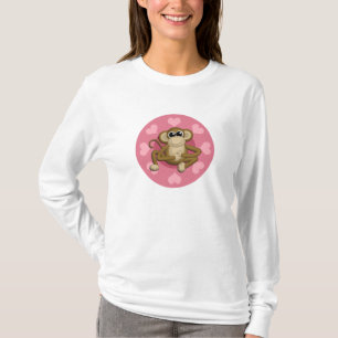 Camiseta Monkey Me Pink Love