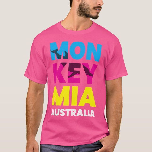 Camiseta Monkey Mia Austrália West Australian Dolphin Beach (Frente)