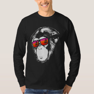 Camiseta Monkey Monkey Vacation Sunglasses  Idea Music Monk