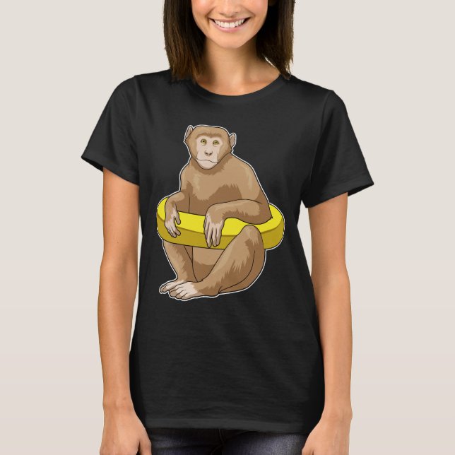 Camiseta Monkey Natation Lifebuooy (Frente)