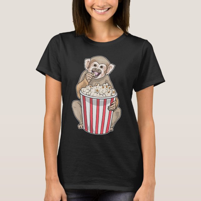 Camiseta Monkey Popcorn (Frente)