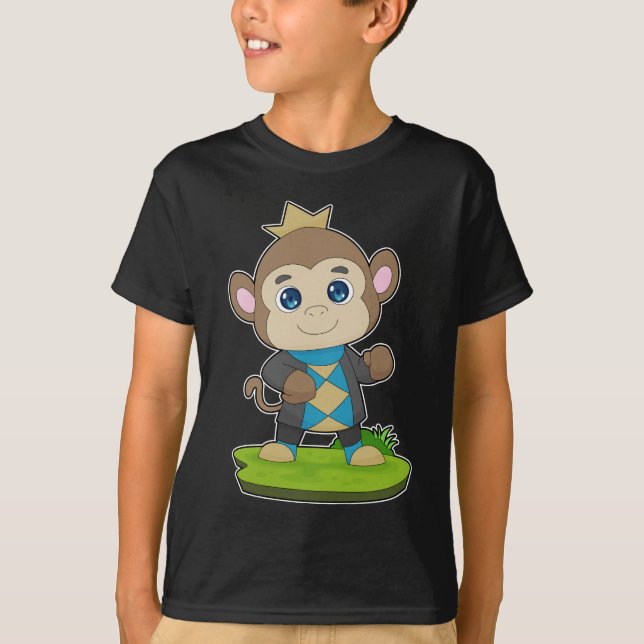 Camiseta Monkey Prince Crown (Frente)