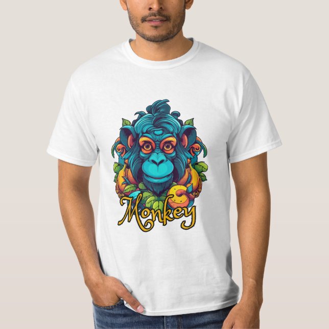 CAMISETA MONKEY T-SHIRT (Frente)