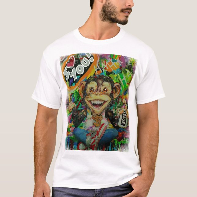 Camiseta monkey 🙉 T-Shirt (Frente)