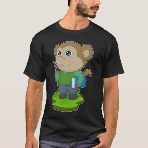 Camiseta Monkey Teacher Book