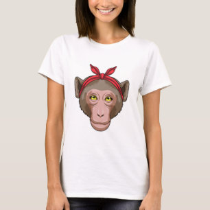 Camiseta Monkey with Bandana