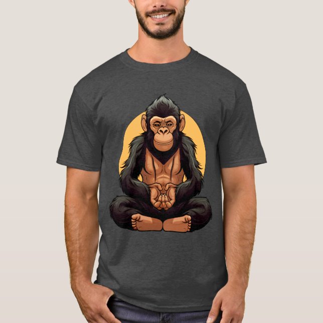 Camiseta Monkey Yogi T-Shirt (Frente)
