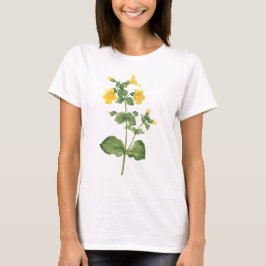 Camiseta monkeyflower (sp de Mimulus.) por Redouté