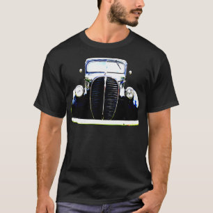 Camiseta monob clássico de picape grille do barril de 1930