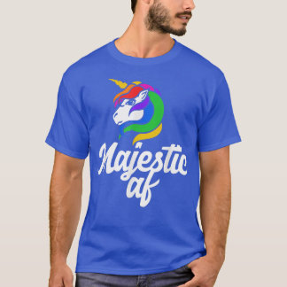 Camiseta Monocórnios mágicos do unicórnio majestoso AF
