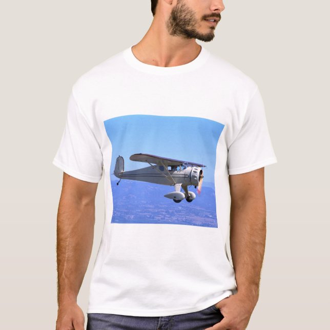 Camiseta Monocoupe, 90A, aviação 1937_Classic (Frente)