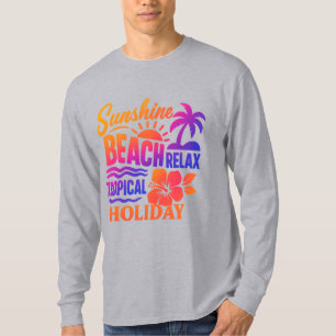 Camiseta Monocromo Montanha Picos com Sunbu Dourado Estiliz