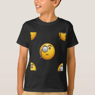 Camiseta monóculo emoji