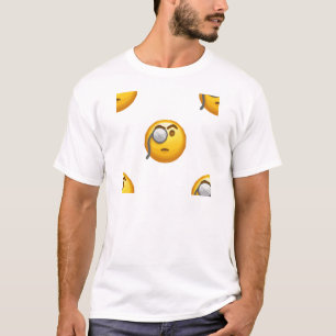 Camiseta monóculo emoji