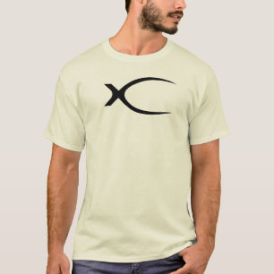 Camiseta Monograma clássico com a letra X