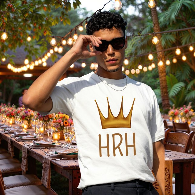 Camiseta Monograma Coroa do Rei (Criador carregado)